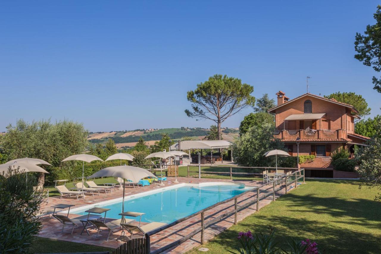 Agriturismo Villa Beatrice Mondavio Экстерьер фото